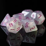 Udixi Glitter Dice Arctic - 7-die Poly Set