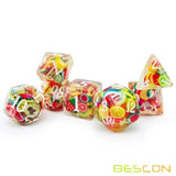 Bescon Fruit 7-die Poly Set