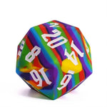 Silicone 55mm D20 Dice Udixi