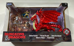 Jada D&D Metal Young Red Dragon Miniatures Set